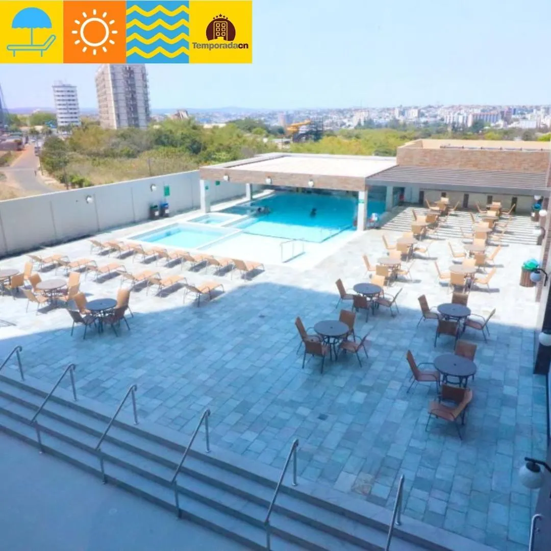 卡达斯诺瓦斯Piazza Diroma Com Acesso Ao Acqua Park - Temporda Cn Adriele公寓式酒店